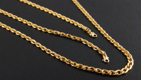 Chaîne en or 18 carats 45 cm : Élégance classique pour tous